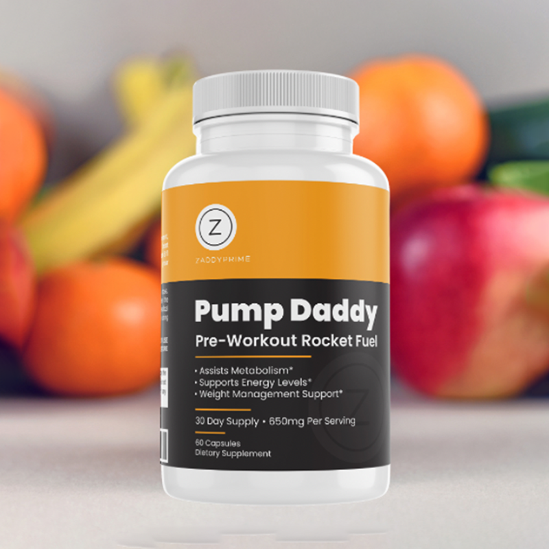 Pump Daddy-Pre-Workout Rocket Fuel, Pump Up Your Energy Levels