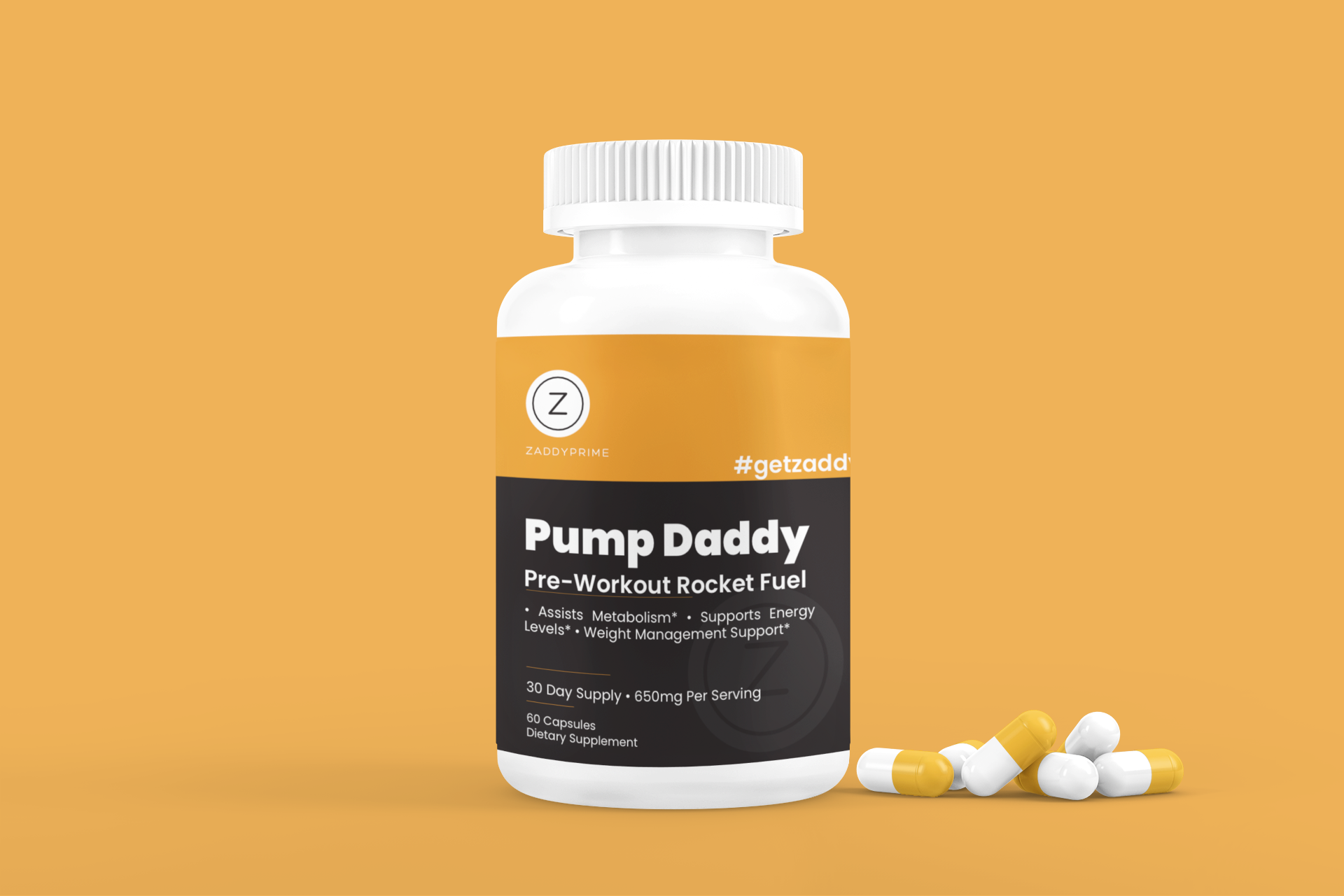 Pump Daddy-Pre-Workout Rocket Fuel, Pump Up Your Energy Levels