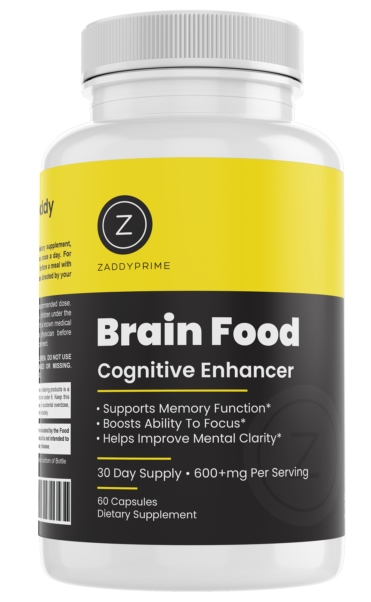 3 Pack Bundle Brain Food Cognitive Nootropic - Sharpen Your Mental Focus and Feed Your Brain